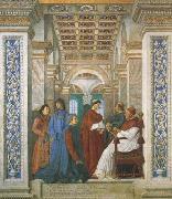Melozzo da Forli Sixtus IV,his Nephews and his Librarian Palatina (mk08)